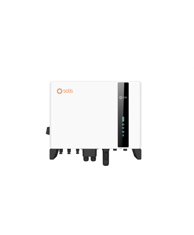 Invertor hibrid trifazat Solis de înaltă tensiune de 8 kW - S6-EH3P8K2-H