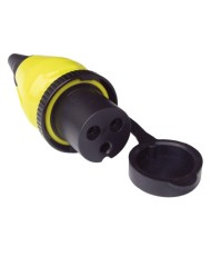Priză de alimentare din inox cu capac 32A/250Vac (2p/3w) Victron Energy