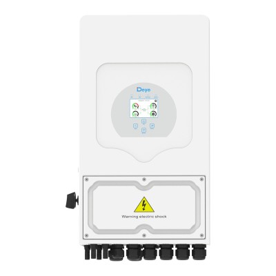 8 kW invertor hibrid Deye, monofazat, 48 V, SUN-8K-SG05LP1-EU-AM2-P