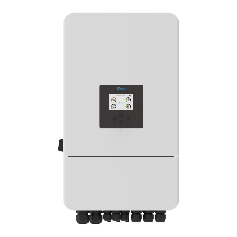 6 kW invertor hibrid Deye, trifazat, 48 V, SUN-6K-SG05LP3-EU-SM2