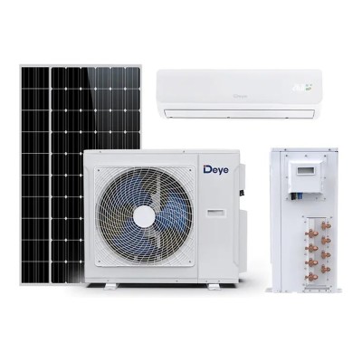 Aer condiționat hibrid AC/DC Deye multi split 1 la 3, până la 27.000 BTU, DW3B1-ACDC-24KR2