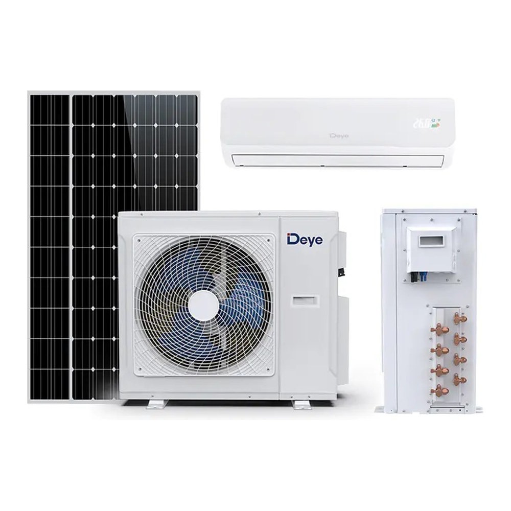 Aer condiționat hibrid AC/DC Deye multi split 1 la 3, până la 27.000 BTU, DW3B1-ACDC-24KR2