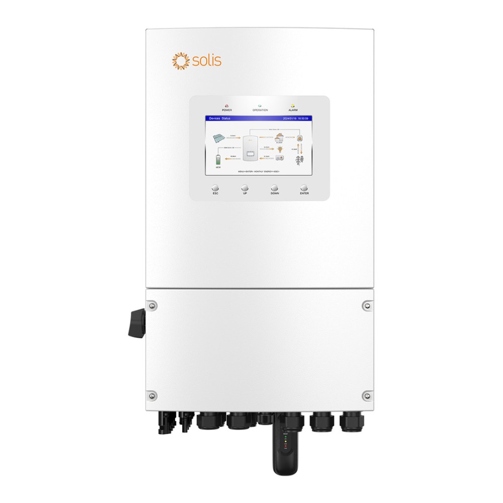 3,6 kW invertor hibrid Solis, monofazat, 48 V, S6-EH1P3.6K-L-PLUS