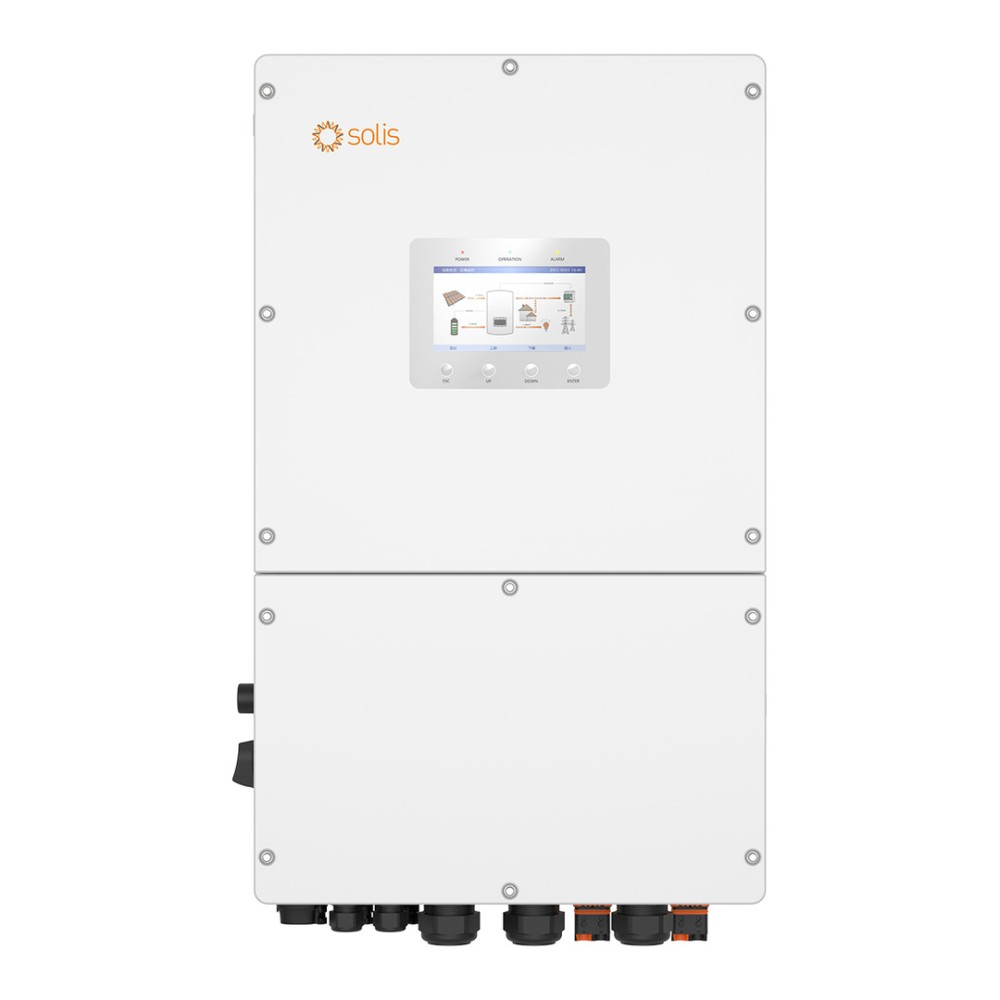 30 kW invertor hibrid Solis, trifazat, HV, S6-EH3P30K-H